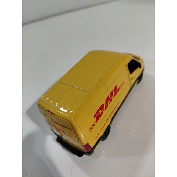 Kinsmart Die Cast 1:48 DHL Carriers Mercedes Benz Sprinter Delivery Van - Picture 4 of 9